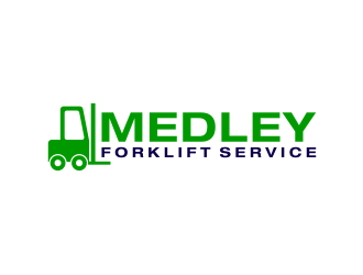 Medley Forklift Service logo design by nurul_rizkon