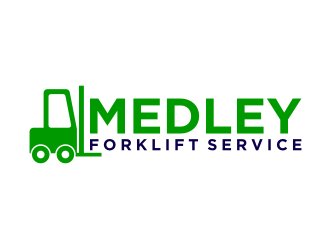 Medley Forklift Service logo design by nurul_rizkon