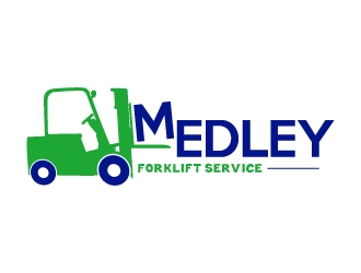 Medley Forklift Service logo design by uttam