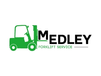 Medley Forklift Service logo design by uttam