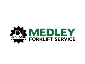 Medley Forklift Service logo design by Foxcody