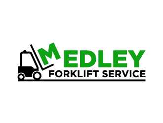 Medley Forklift Service logo design by Srikandi