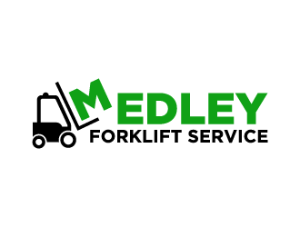 Medley Forklift Service logo design by Srikandi