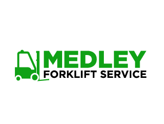 Medley Forklift Service logo design by Srikandi