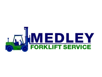 Medley Forklift Service logo design by AYATA