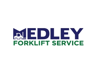 Medley Forklift Service logo design by Foxcody