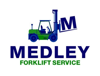 Medley Forklift Service logo design by AYATA