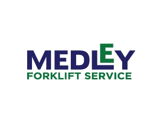 Medley Forklift Service logo design by Foxcody