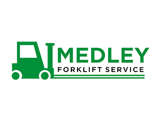 Medley Forklift Service logo design by EkoBooM