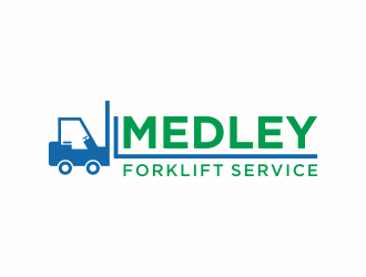 Medley Forklift Service logo design by Editor