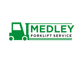 Medley Forklift Service logo design by EkoBooM