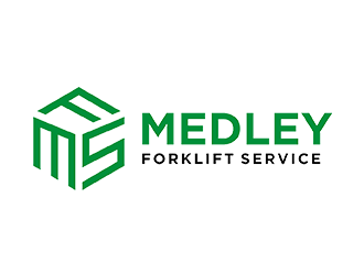 Medley Forklift Service logo design by EkoBooM