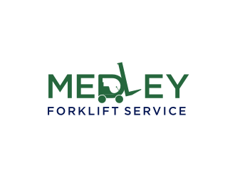 Medley Forklift Service logo design by Barkah