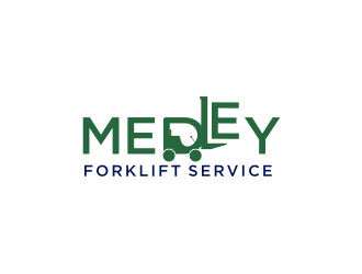 Medley Forklift Service logo design by Barkah