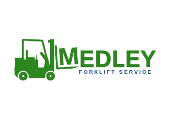 Medley Forklift Service logo design by shravya
