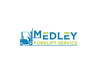 Medley Forklift Service logo design by ohtani15