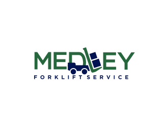 Medley Forklift Service logo design by Barkah