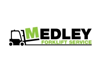 Medley Forklift Service logo design by Suvendu