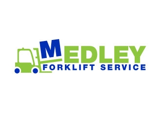 Medley Forklift Service logo design by Suvendu