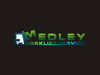 Medley Forklift Service logo design by febri