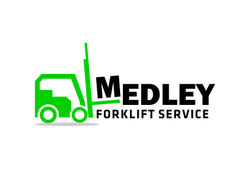 Medley Forklift Service logo design by AisRafa