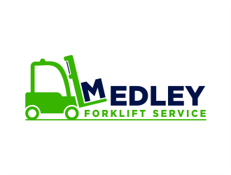 Medley Forklift Service logo design by evdesign