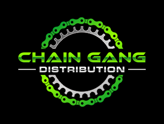 chain gang distribution logo design by hidro