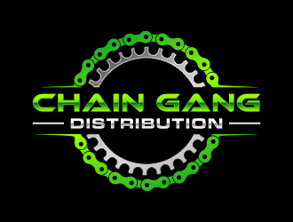 chain gang distribution logo design by hidro