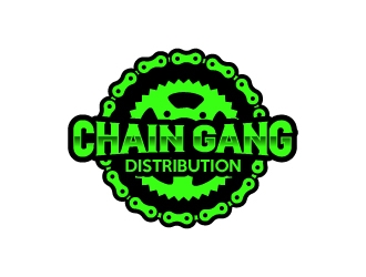 chain gang distribution logo design by uttam