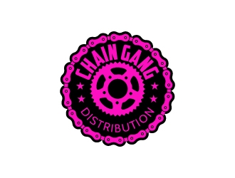 chain gang distribution logo design by uttam