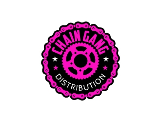 chain gang distribution logo design by uttam