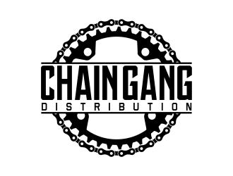 chain gang distribution logo design by beejo