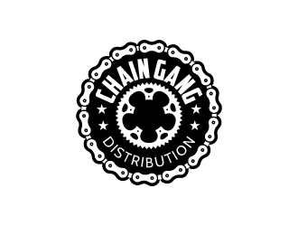 chain gang distribution logo design by uttam