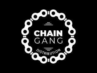 chain gang distribution logo design by czars