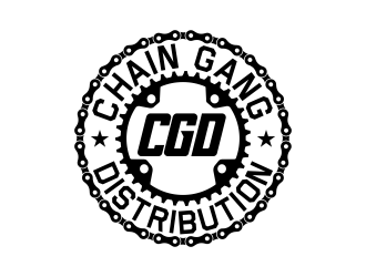 chain gang distribution logo design by beejo