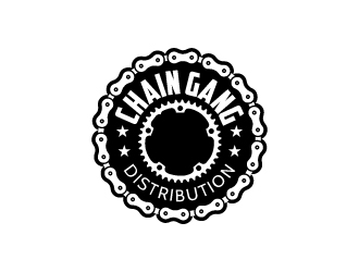 chain gang distribution logo design by uttam