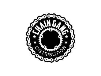 chain gang distribution logo design by uttam