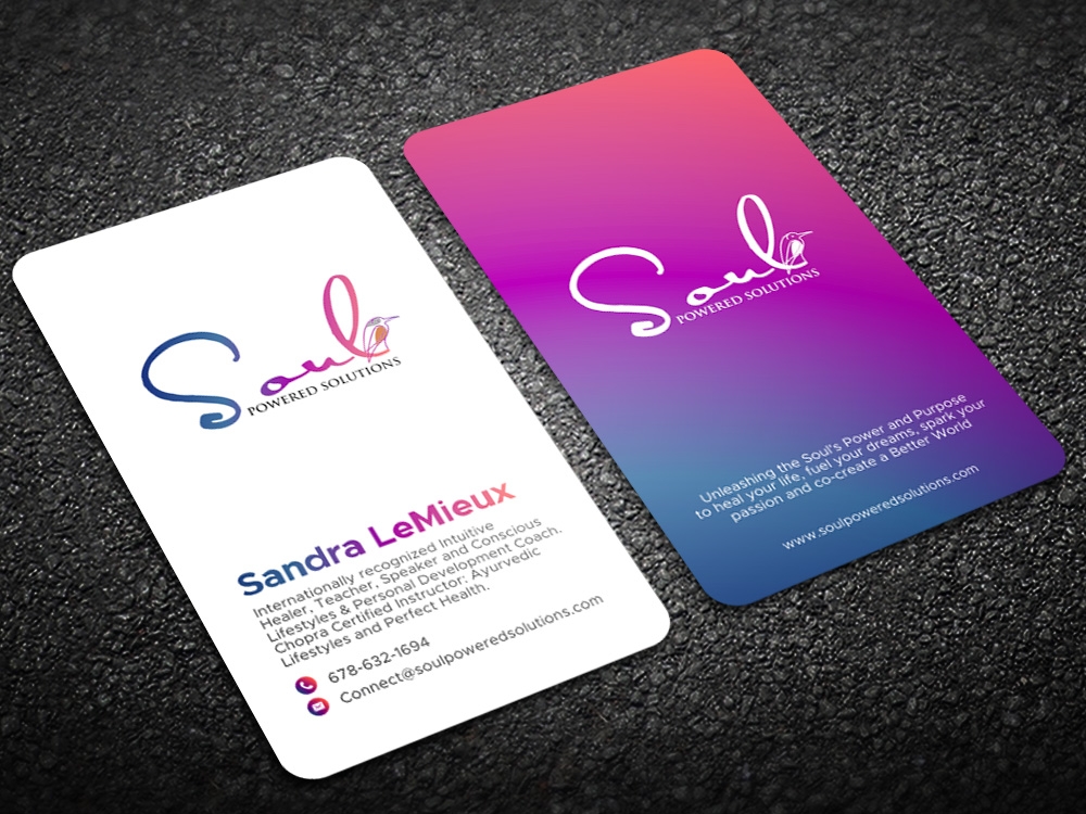 Soul Powered Solutions      logo design by Kindo