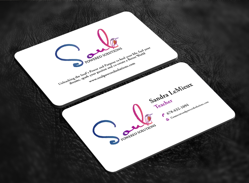 Soul Powered Solutions      logo design by abss