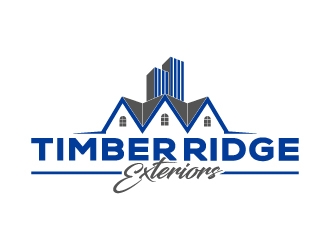 Timber Ridge Exteriors logo design by Hansiiip