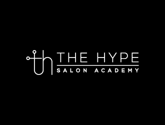 The Hype Salon Academy logo design by Hansiiip