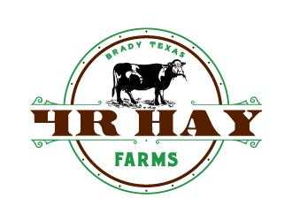 4R Hay Farm logo design by Ultimatum