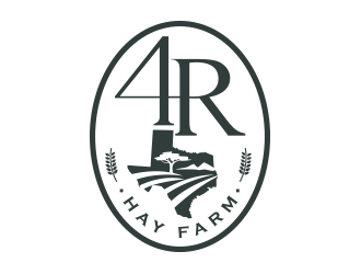 4R Hay Farm logo design by vinve