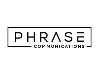Phrase Communications logo design by maserik