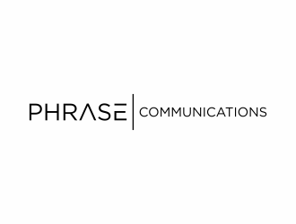 Phrase Communications logo design by Editor