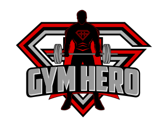 Gym Hero logo design by beejo