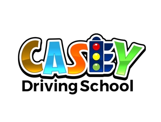 Casey Driving School logo design by DreamLogoDesign