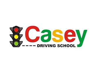 Casey Driving School logo design by gitzart