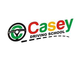 Casey Driving School logo design by gitzart