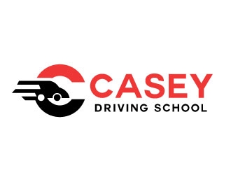 Casey Driving School logo design by Conception